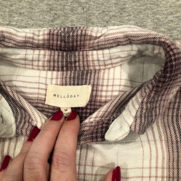 long sleeve flannel shirt - Picture 3 of 4